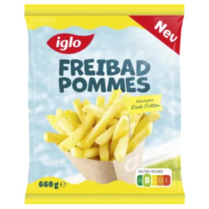 Iglo Freibad Pommes