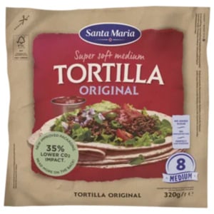 Santa Maria Soft-, Corn- oder Wrap-Tortillas