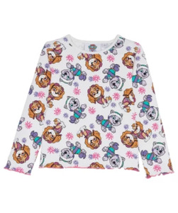 Paw Patrol Langarmshirt, Paw Patrol, Rundhalsausschnitt, offwhite