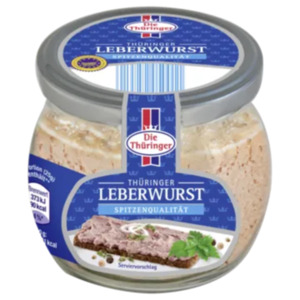 Die Thüringer Leberwurst, Rotwurst, Rillettes