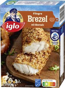 Iglo Filegro Brezel Panade mit Meersalz