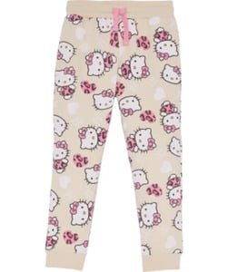 Hello Kitty Jogginghose, Seitentaschen, naturfarben