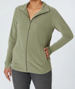 Bild 1 von Basic Fleecejacke, Janina, Seitentaschen, Khaki