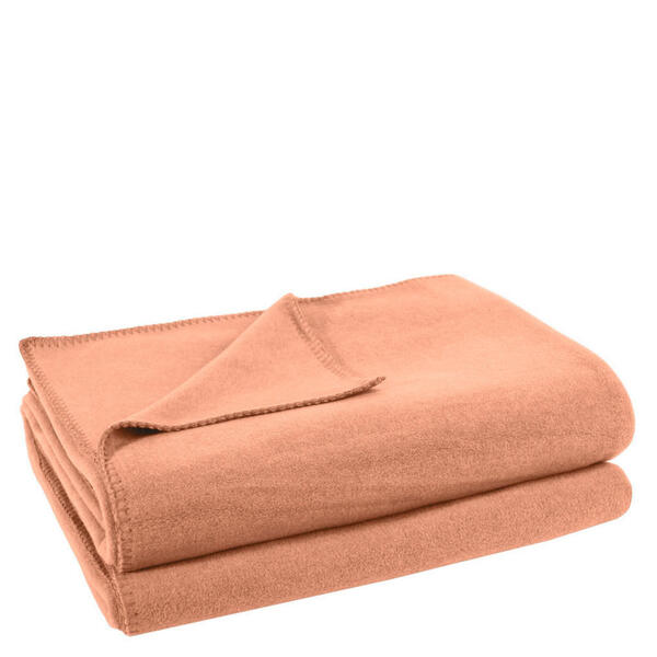 Bild 1 von Zoeppritz Fleecedecke Soft-Fleece, Sand, Textil, Uni, 160x200 cm, Textiles Vertrauen - Oeko-Tex®, Kettelrand, pflegeleicht, Wohntextilien, Decken, Fleecedecken