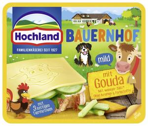 Hochland Sandwich Scheiben Bauernhof mit Gouda