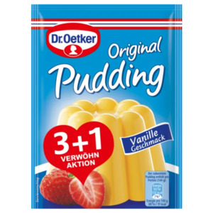 Dr. Oetker Original Puddingpulver oder Paradiescreme