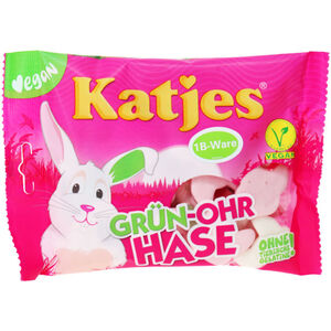 2 x Katjes Grün-Ohr Hase