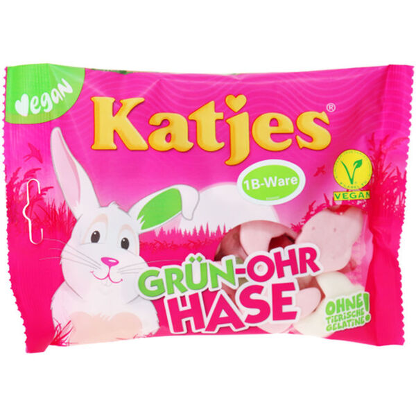 Bild 1 von 2 x Katjes Grün-Ohr Hase