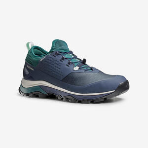 Wanderschuhe Speed Hiking FH500 Wasserdicht Ultraleicht Damen Blau