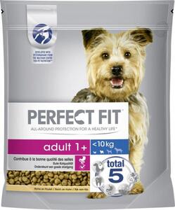 Perfect Fit Hund Adult 1+ XS/S reich an Huhn