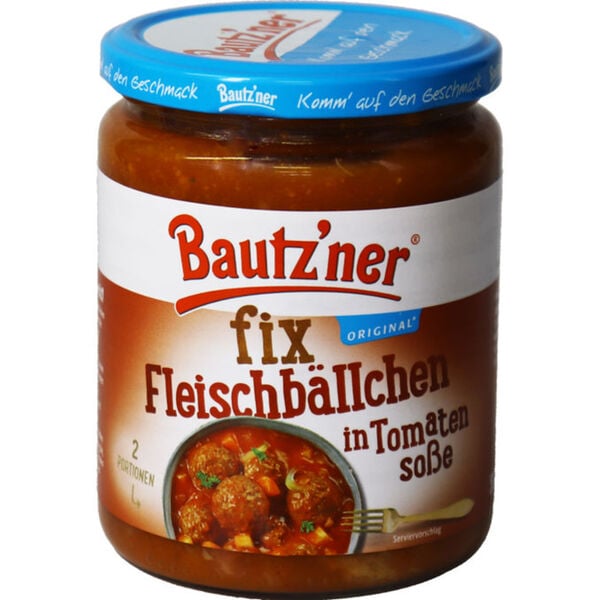 Bild 1 von Bautz'ner Fleischbällchen Tomatensauce