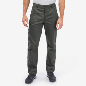 Wanderhose Herren - NH100 Braun|grün