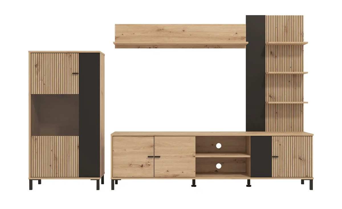 Bild 4 von Wohnwand Dekorfolie in Riffeloptik Calvas