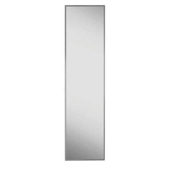 Bild 1 von Xora Wandspiegel, Silber, rechteckig, 35x140x0.3 cm, RoHS, Facettenschliff, senkrecht montierbar, Ganzkörperspiegel, Spiegel, Wandspiegel