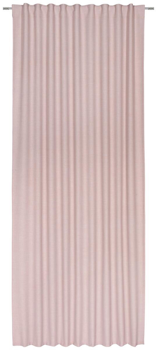 Bild 1 von Fertigvorhang Leo in Rosa ca. 135x255cm, Rosa