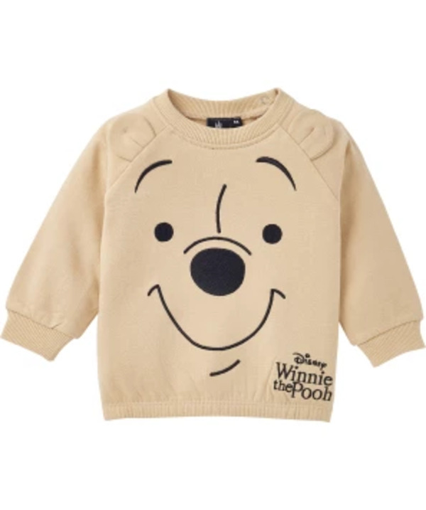 Bild 1 von Winnie Pooh Pullover, Schulterknöpfe, naturfarben