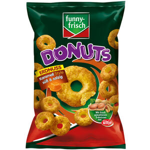 Funny Frisch 2 x Donuts Erdnuss & Karamell