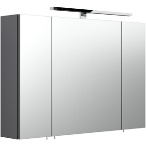 Posseik Spiegelschrank EEK: A Laonda 90 cm Anthrazit