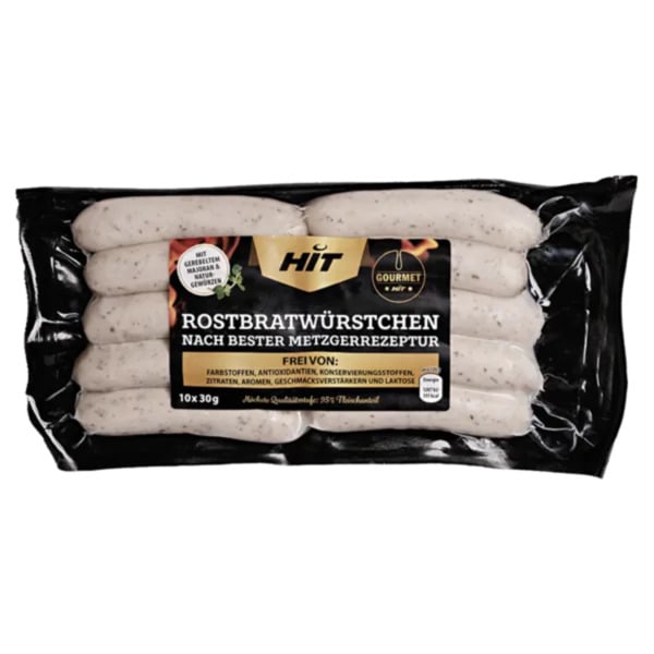 Bild 1 von HIT Gourmet Rostbratwurst pur free