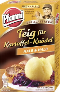 Pfanni Kartoffel Knödel-Teig der Klassiker halb & halb für 12 Knödel 318 g