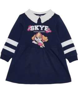 Paw Patrol Sweatkleid, Paw Patrol, Kragen, dunkelblau