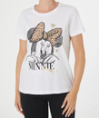 Bild 1 von Minnie Mouse T-Shirt, Rundhalsausschnitt, weiß