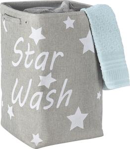 Wäschetonne Star Wash in Grau