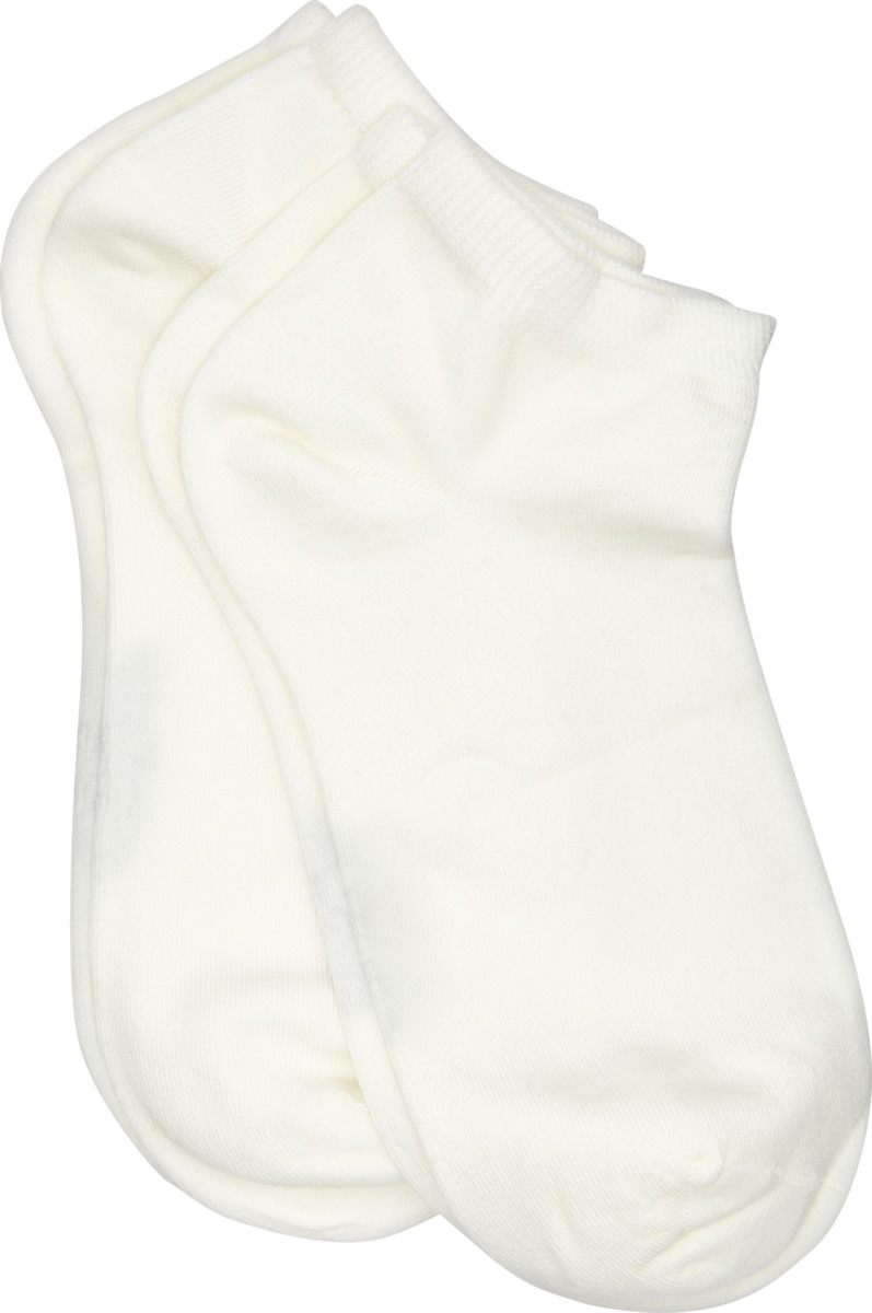 Bild 2 von under2wear 2er Pack Im Schuh Socke unisex weiß Gr. 43/46