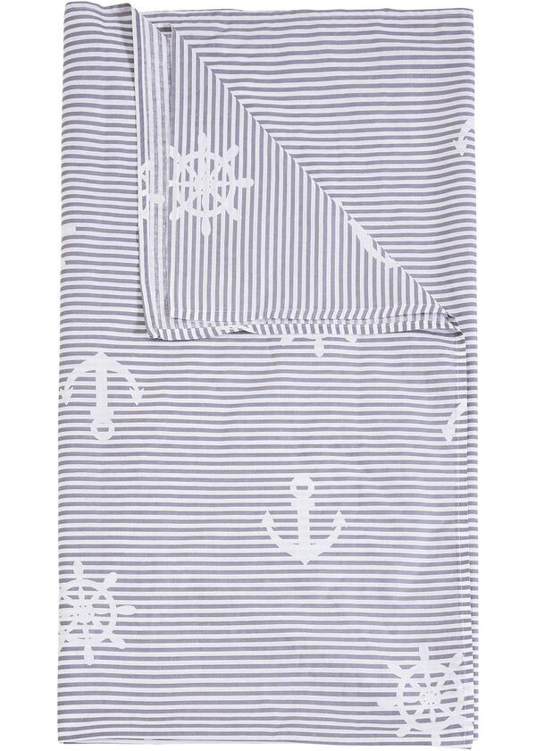 Bild 1 von Tagesdecke mit maritimen Design, 1 (210/140 cm), Grau