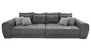 Bild 1 von Big Sofa mit Federkern grau 306 cm - MOLDAU