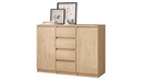 Bild 1 von Sideboard mit 4 Schubladen Jackson Hickory 121 cm - NAIA