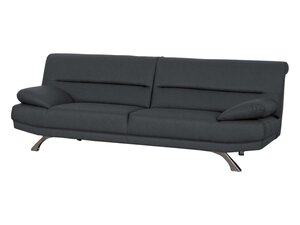 Einzelsofa 3-Sitzer anthrazit 230 cm Sofa - BRUNO