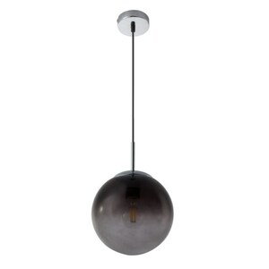 GLOBO Retrofit Pendelleuchte Varus Chromfarbig 20x20cm H120cm