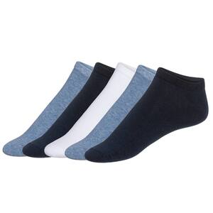 TOWNLAND® Herren-Sneakersocken, 5 Paar