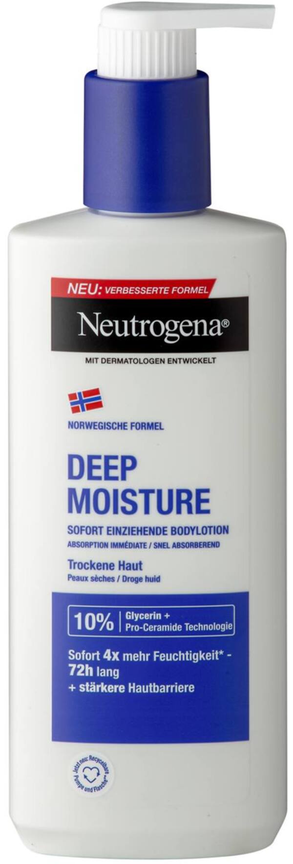 Bild 1 von NEUTROGENA Deep Moisture, 250-ml-Fl.