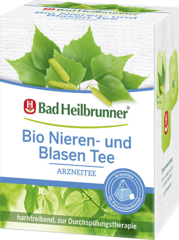 Bild 2 von Bad Heilbrunner Bio Nieren- und Blasen Tee, 24 g