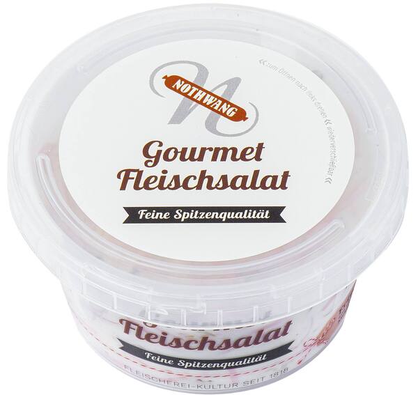 Bild 1 von NOTHWANG Gourmet-Fleischsalat, 200-g-Becher