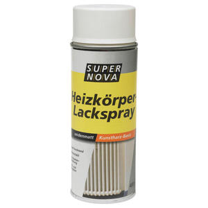 Super-Nova Heizkörperspray weiß seidenglänzend ca. 0,4 l