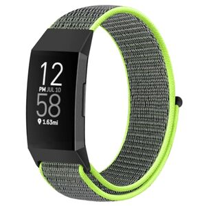 Runostrich Nylon Armband Kompatibel mit Fitbit Charge 4/Charge 3/SE, weiches Ersatzarmband atmungsaktives Sportarmband mit Uhrenarmbänder für Damen Herren