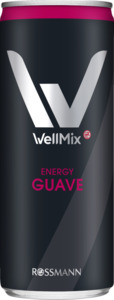 WellMix Energy Drink Guave, 250 ml