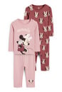 Bild 1 von C&A Multipack 2er-Minnie Maus-Baby-Pyjama-4 teilig, Pink, Größe: 62