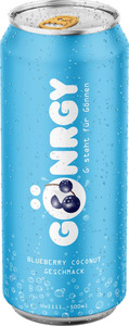 Gönrgy Energy Drink Blueberry Coconut, 500 ml