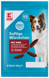 K-CLASSIC Mini-Würstchen für Hunde, 60-g-Beutel