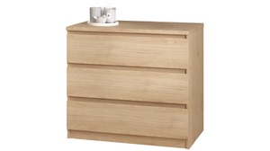 Kommode mit 3 Schubladen Jackson Hickory 77 cm - NAIA