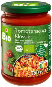 K-BIO Bio-Tomatensauce, 350-ml-Glas