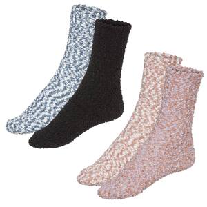 OYANDA® Damen-Kuschelsocken, 2 Paar