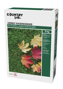 COUNTRYSIDE® Herbst-Rasendünger, 3-kg-Packg.