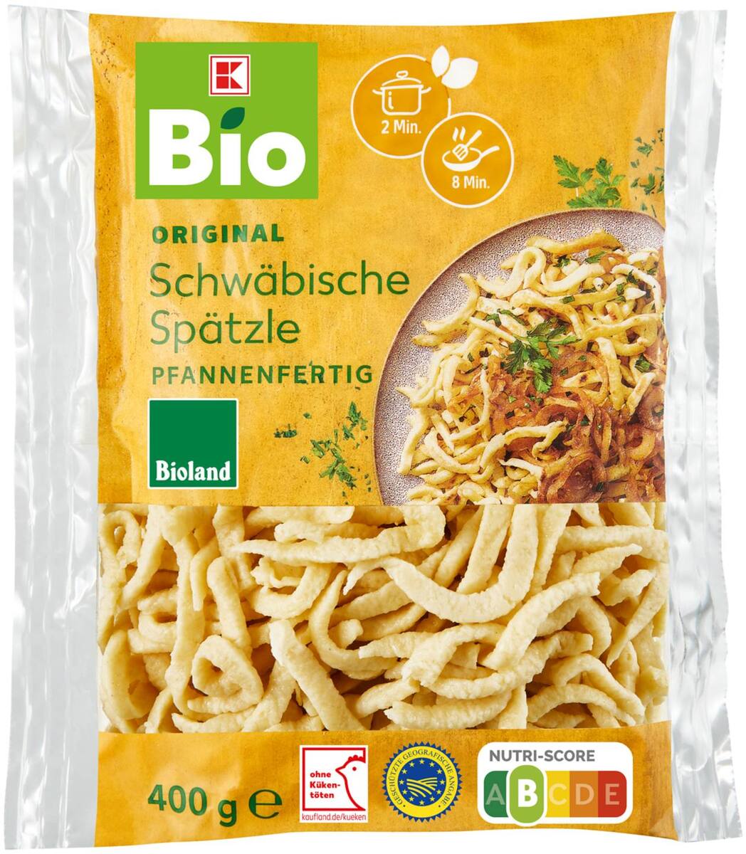 Bild 1 von K-BIO Bioland frische Teigwaren, 400-g-Packg.