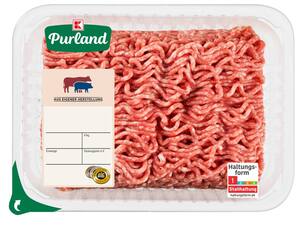 K-PURLAND Hackfleisch gemischt, 500-g-Packg.