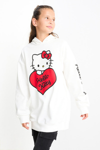 C&A Hello Kitty-Hoodie, Weiß, Größe: 128